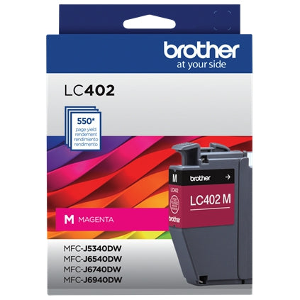 Cartuchos Brother Lc402M De Tinta Magenta