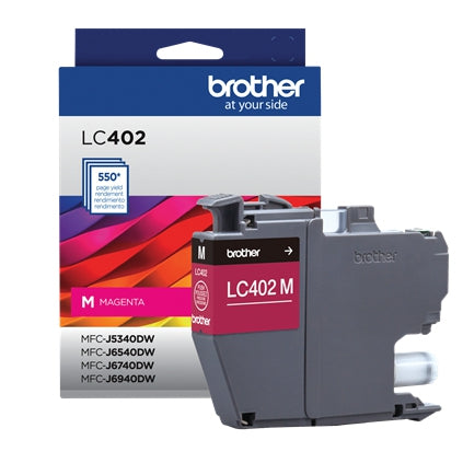 Cartuchos Brother Lc402M De Tinta Magenta