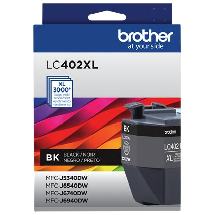 Cartucho Brother Lc402Xlbk De Tinta Negro