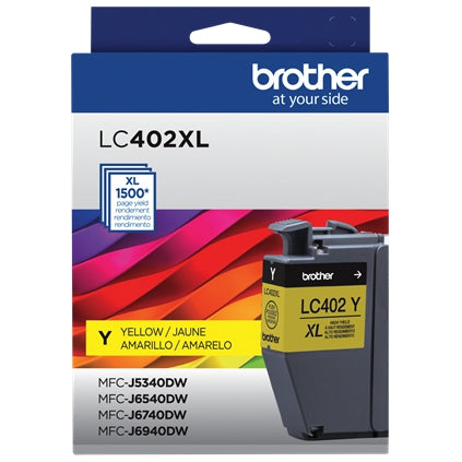 Brother Lc402Xly Cartucho De Tinta Amarillo