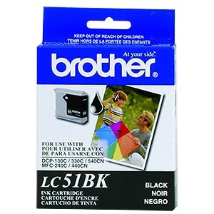 Cartucho De Tinta Brother Lc51Bk Negro