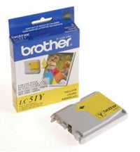 Cartucho De Tinta Brother Lc51Y Yellow