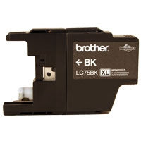 Cartucho Brother Lc75Bk Negro Inyección De Tinta