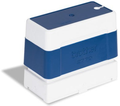 Caja De Sellos Brother Pr2770E6P Pr2770E6P. Medida: 27X70Mm. Color: Azul. Contiene Sellos. Para Creador Sc2000Usb.