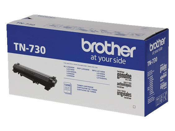 Tóner Brother Tn730 Impresión Láser Negro Dcp-L2550Dw Hl-L2350Dw Hl-L2370Dw Xl Hl-L2390Dw Hl-L2395Dw Mfc-L2710Dw Mfc-L2750Dw