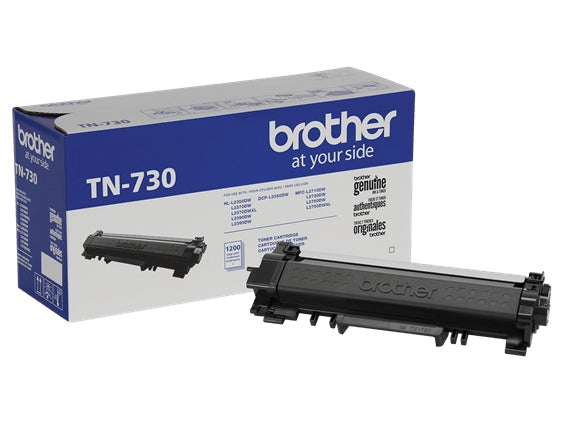 Tóner Brother Tn730 Impresión Láser Negro Dcp-L2550Dw Hl-L2350Dw Hl-L2370Dw Xl Hl-L2390Dw Hl-L2395Dw Mfc-L2710Dw Mfc-L2750Dw