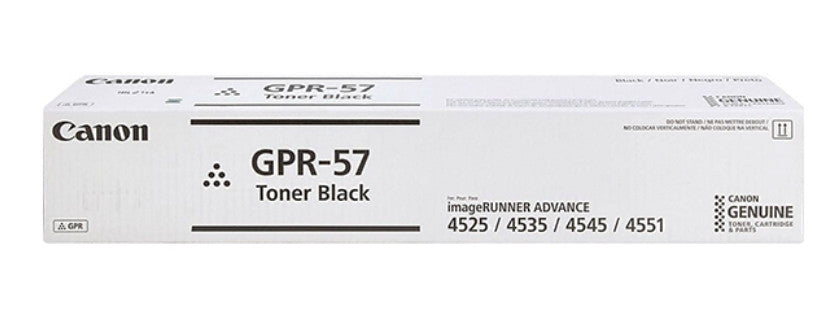 Tóner Canon Gpr-57 Negro Rendimiento 42100 Compatibilidad: Ir 4525