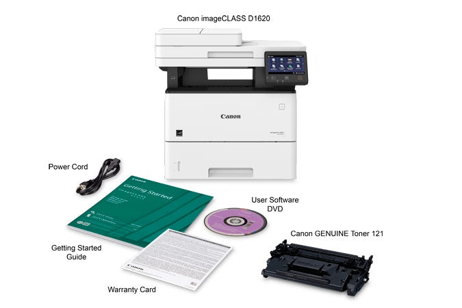 Impresora Multifuncional Canon D1620 Laser 7500 Páginas Por Mes 45 Ppm 600 X Dpi Gb