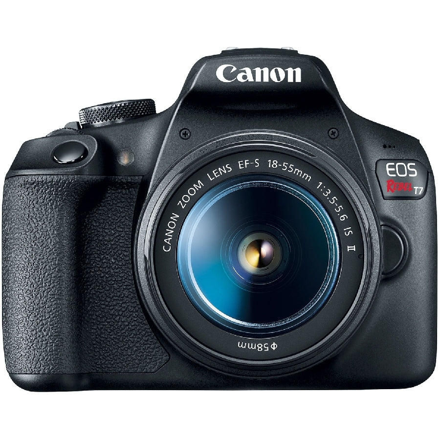 Camara Canon Eos Rebel T7 24.10 Mp C/Lente 18-55Mm, Cmos, Wifi, Nfc, Lcd 3.0 Full Hd