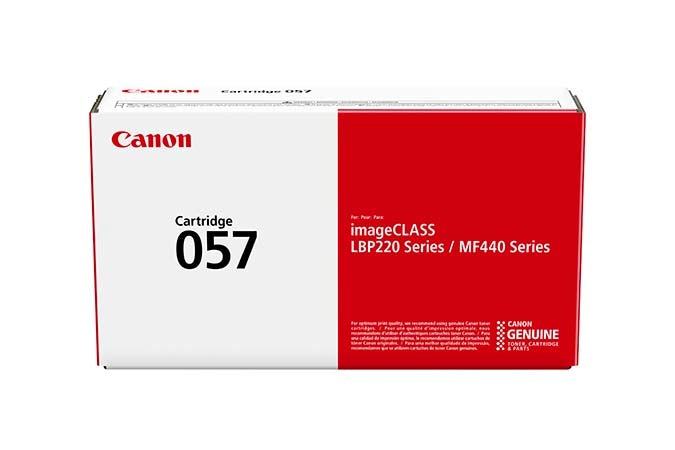 Toner Canon 057 Negro, Rendimiento 3,100 Paginas, Compatible: Lbp226Dw, Mf445Dw