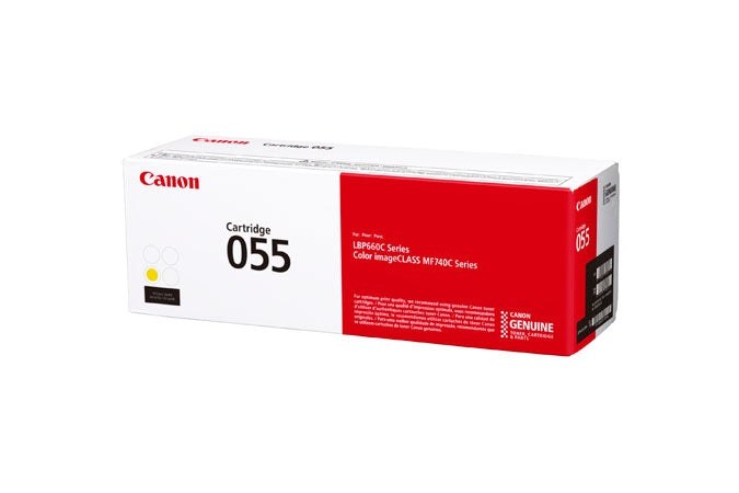 Toner Canon 055 Yellow Laser 1200 Páginas Amarillo Imageclass Lbp664Cdw Mf741Cdw