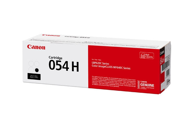 Toner Canon 054 H Negro, Rendimiento 3,100 Paginas, Compatible Con Lbp622Cdw, Mf644Cdw.