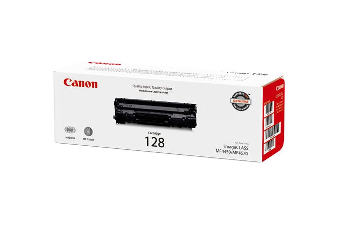 Tóner Canon 128 Cartucho 2100 Páginas Negro Laser