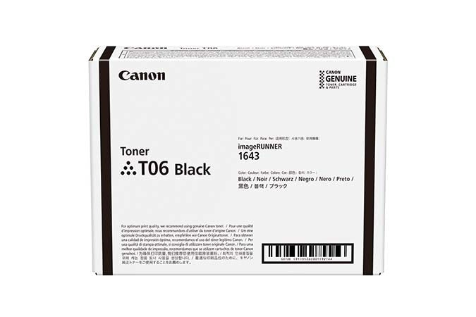 Toner Canon T06 Laser Negro 20500 Páginas