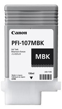 Tanque De Tinta Canon Pfi-107Mbk Negro Inyección Ampolla