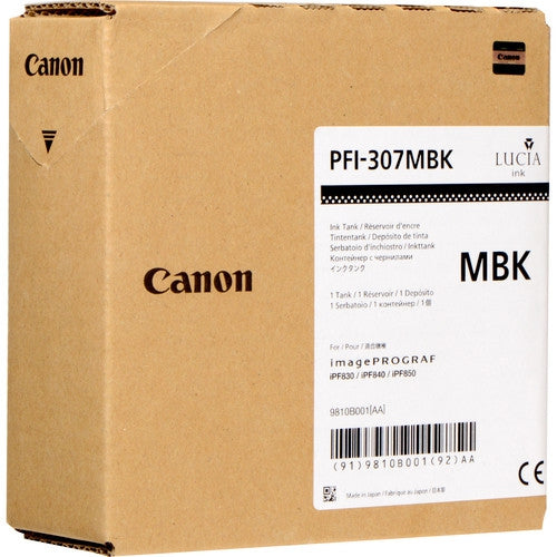 Tanque Canon Pfi-307 Mbk Negro