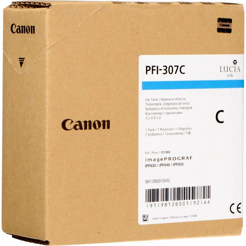 Tanque Canon Pfi-307 Cian