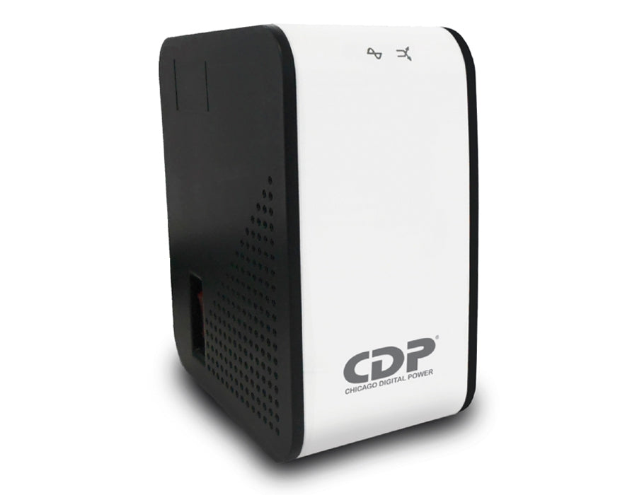 Regulador Cdp 1000Va/400W, 8 Contactos, Protector Coaxial Supresor De Picos