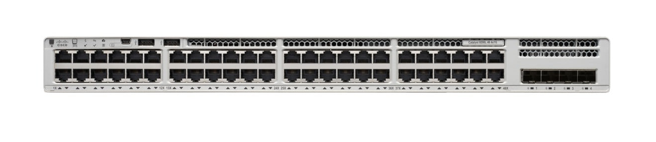 Switch Cisco Catalyst 9200L 48-Port Poe+ 4X1G Network Essentials (Licenciamiento Dna Obligatorio No Incluido)
