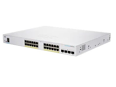 Switch Cisco Cbs250-24P-4G-Na Administrable Puertos 10/100/1000 Poe+ 195W Gigabit Sfp