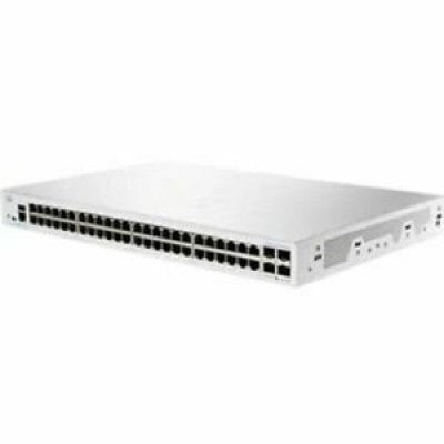 Switch Cisco Cbs250-48P-4X-Na Administrable Puertos 10/100/1000 Poe+ 370W Gigabit Sfp+