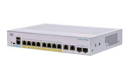 Switch Cisco Cbs250-8T-E-2G-Na Administrable Puertos 10/100/1000 + 2X Giga Combo Sfp