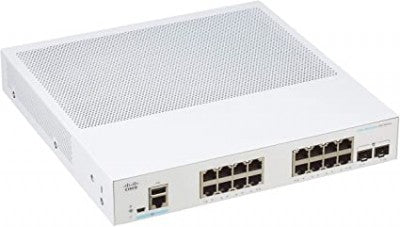 Switch Cisco Cbs350-16P-E-2G-Na Blanco