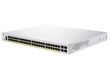 Switch Cisco Cbs350-48Fp-4X-Na Blanco Smartnet Se Vende Por Separado