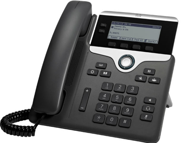 Teléfono  Cisco Cp-7811-K9= Teléfono  Cisco Cp-7811-K9=, Negro, Plata