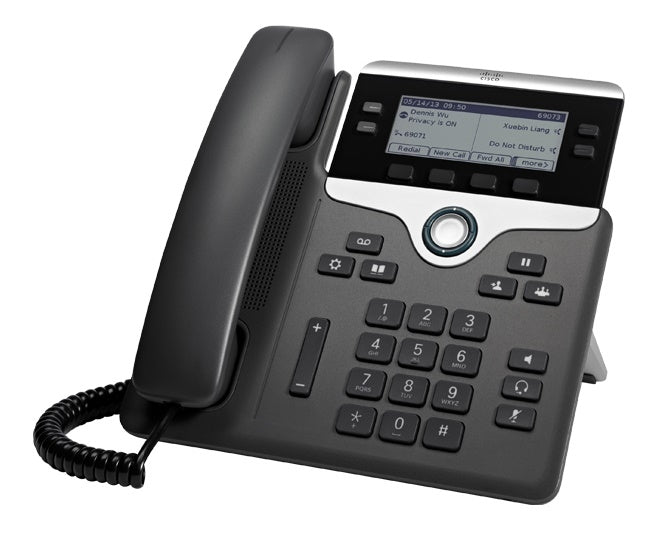 Teléfono Cisco Cp-7841-K9= Negro Plata