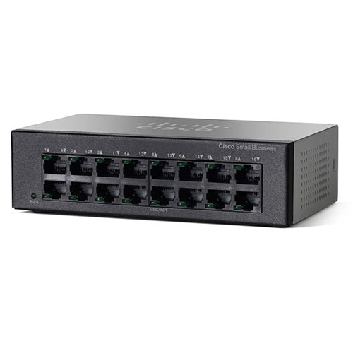 Switch Cisco Sf110-16 Negro