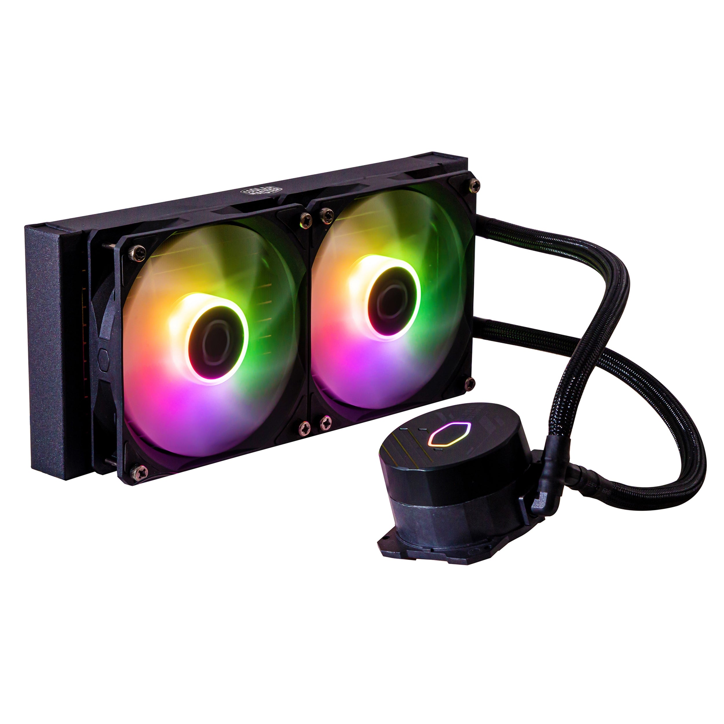 Enfriamiento Cooler Master Mlw-D24M-A18Pz-R1 240L Core Argb Líquido Para Cpu X 120Mm 650-1750Rpm Ventiladores