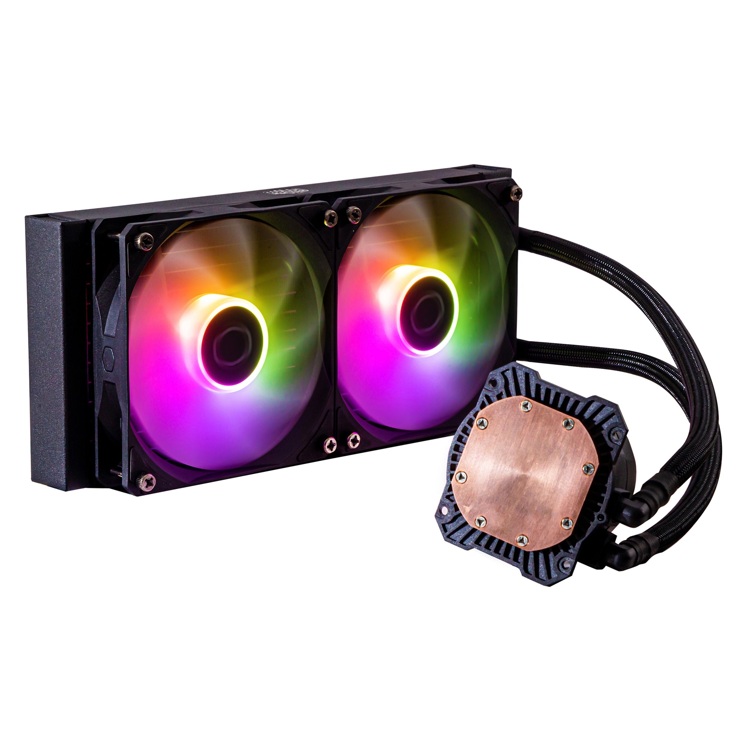 Enfriamiento Cooler Master Mlw-D24M-A18Pz-R1 240L Core Argb Líquido Para Cpu X 120Mm 650-1750Rpm Ventiladores