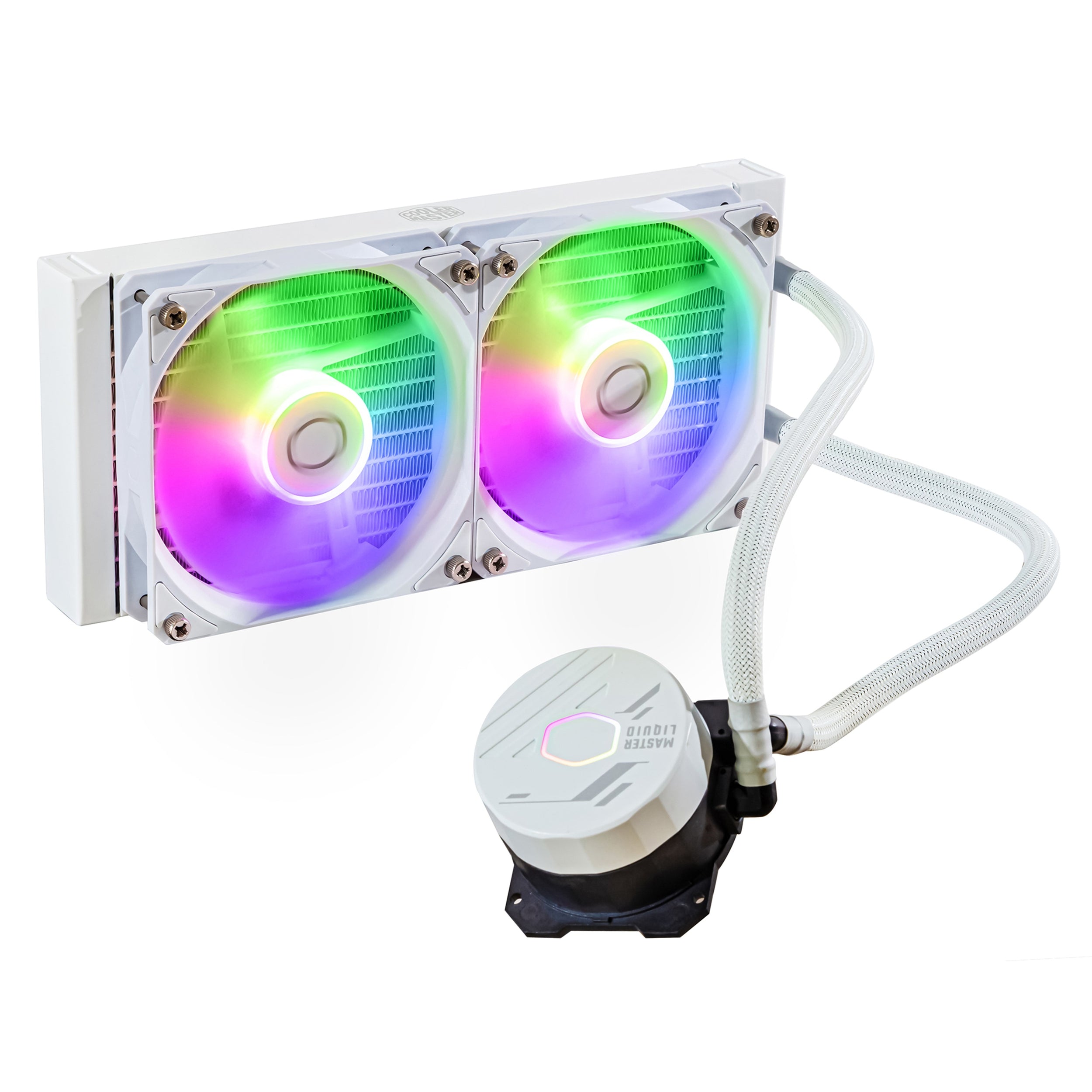 Enfriamiento Liquido Cooler Master Mlw-D24M-A18Pz-Rw White Edition