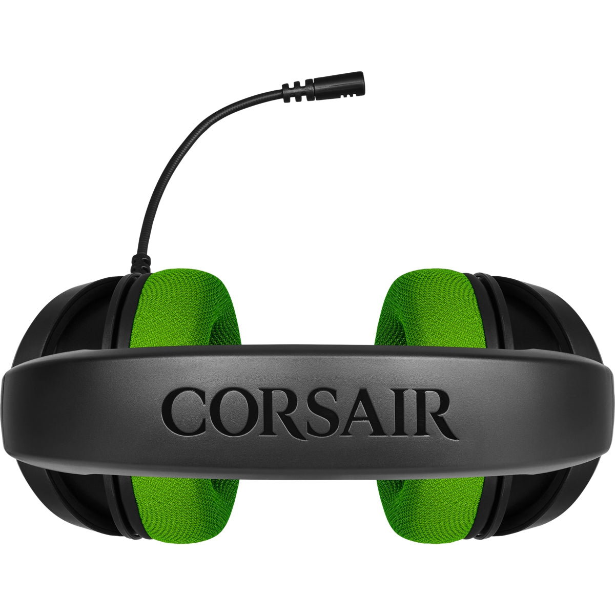 Headset Corsair Hs35 Stereo Gaming Green 3.5 Mm Ca-9011197-Na