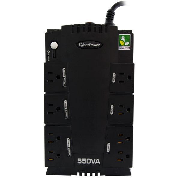 No-Break Cyberpower Cp550Slg Va 330 W 8 H Negro Hogar Y Oficina