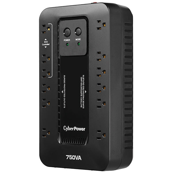 No-Break Cyberpower Ec750G Va 450 W 8 H Negro Hogar Y Oficina