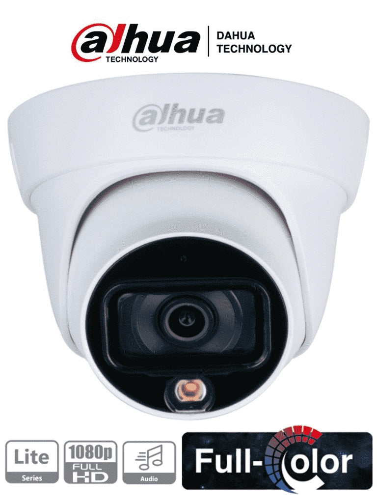 Dahua Camara Domo Hdcvi Full Color 1080P (Dh-Hac-Hdw1239Tln-A-Led-0280B)