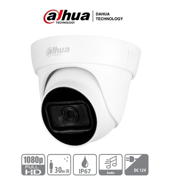 Camara Dahua Domo 2 Mp/2.8Mm/Micro/Metal(Dh-Hac-Hdw1200Tln-A-0280B-S4)