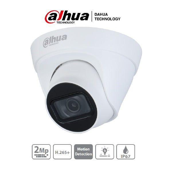 Camara Ip Domo De 2 Mp/ Lente De 2.8Mm(Dh-Ipc-Hdw1230T1N-0280B-S4)