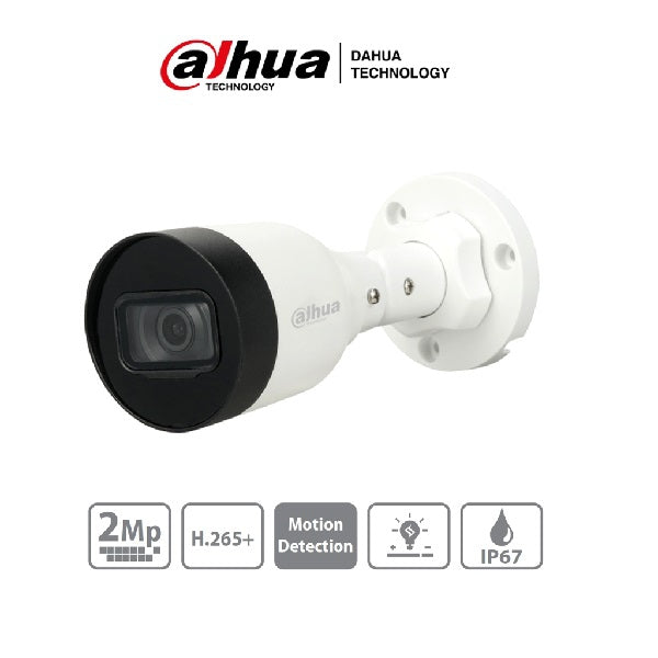 Camara Ip Bullet 2 Mp/ Lente De 2.8Mm(Dh-Ipc-Hfw1230S1N-0280B-S4)