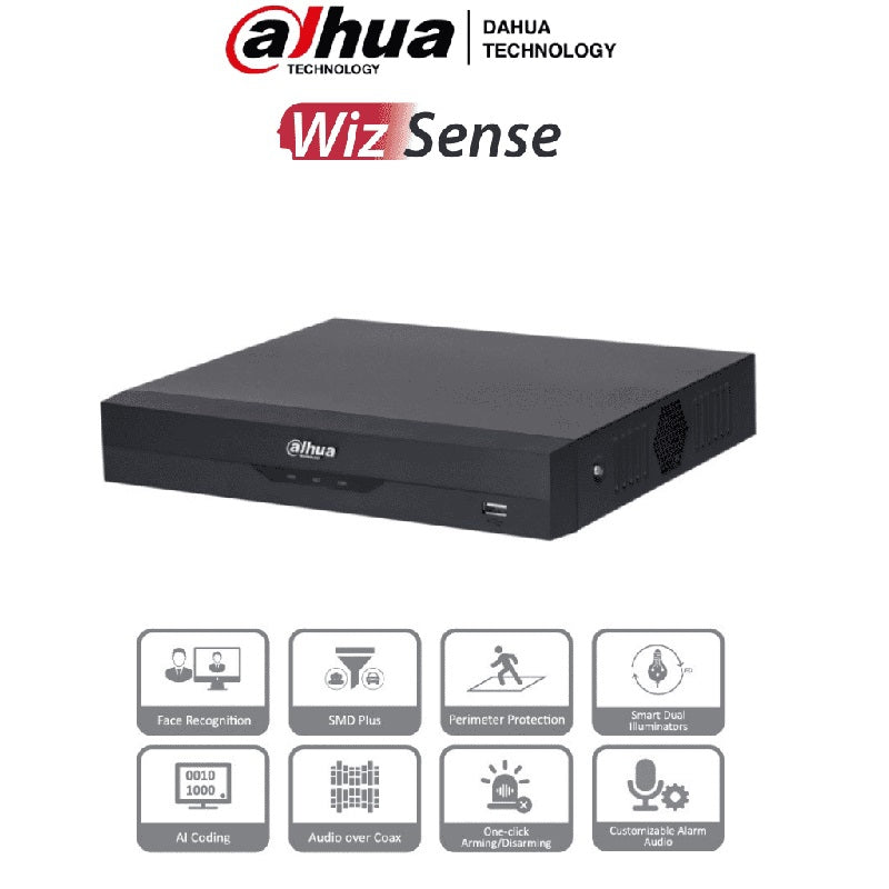 Dvr Dahua 4 H 5 Mp Lite/H.265+/1 C R Facial/Iot & Pos(Dh-Xvr5104Hs-I3)