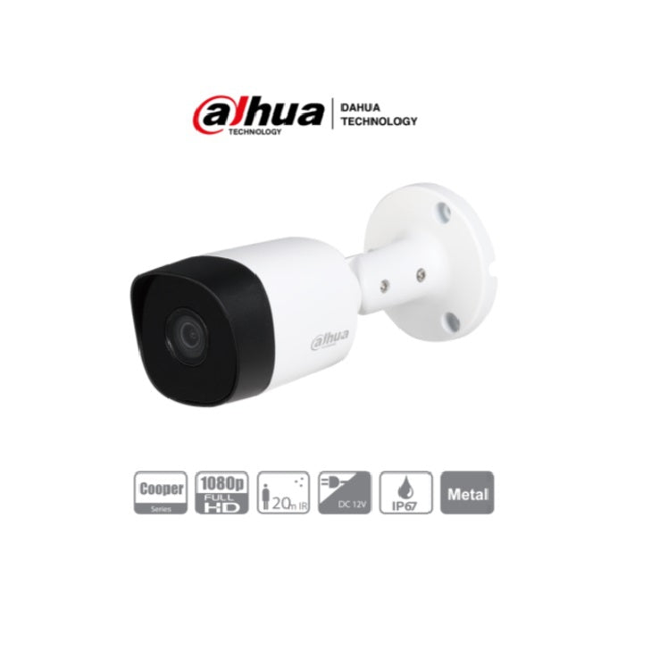 Camara Bala Dahua Cooper Hdcvi 1080P 720P 3.6Mm(Dh-Hac-B2A21N-0360B)