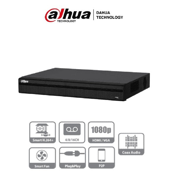 Dvr De 16 Canales De 4 Megapixeles Lite/H.264+(Dhi-Xvr5216An-S2(V2.0)