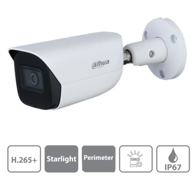 Camara Bala Dahua Ip Ia 4Mp Micro Integra Ir 50 Mt Ip67 (Dh-Ipc-Hfw3441En-Sa-0280B)