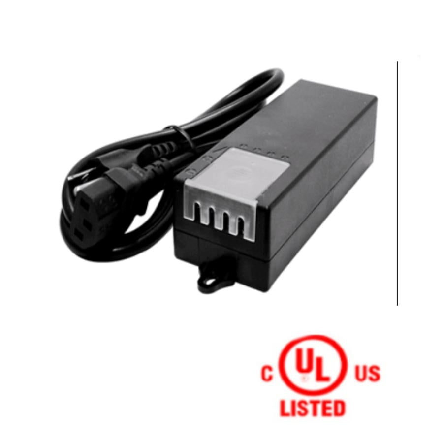 Fuente De Poder Saxxon Regulada 12V Cd/ 5 Amperes/ 4 Canales/ 1.25 Amp Por Canal/ Color Negro/