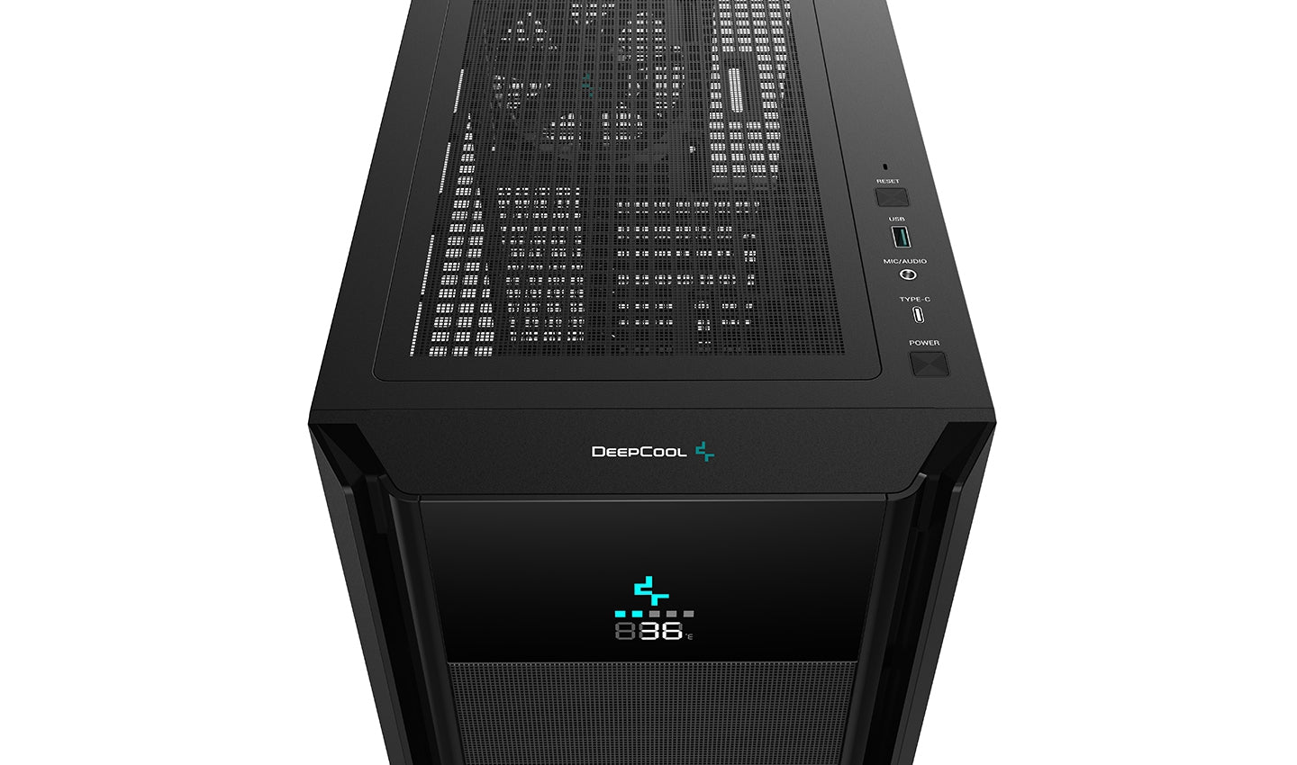 Gabinete Gamer Deepcool R-Ch510-Bknse1-G-1 Mesh Digital (R-Ch510-Bknse1-G-1)