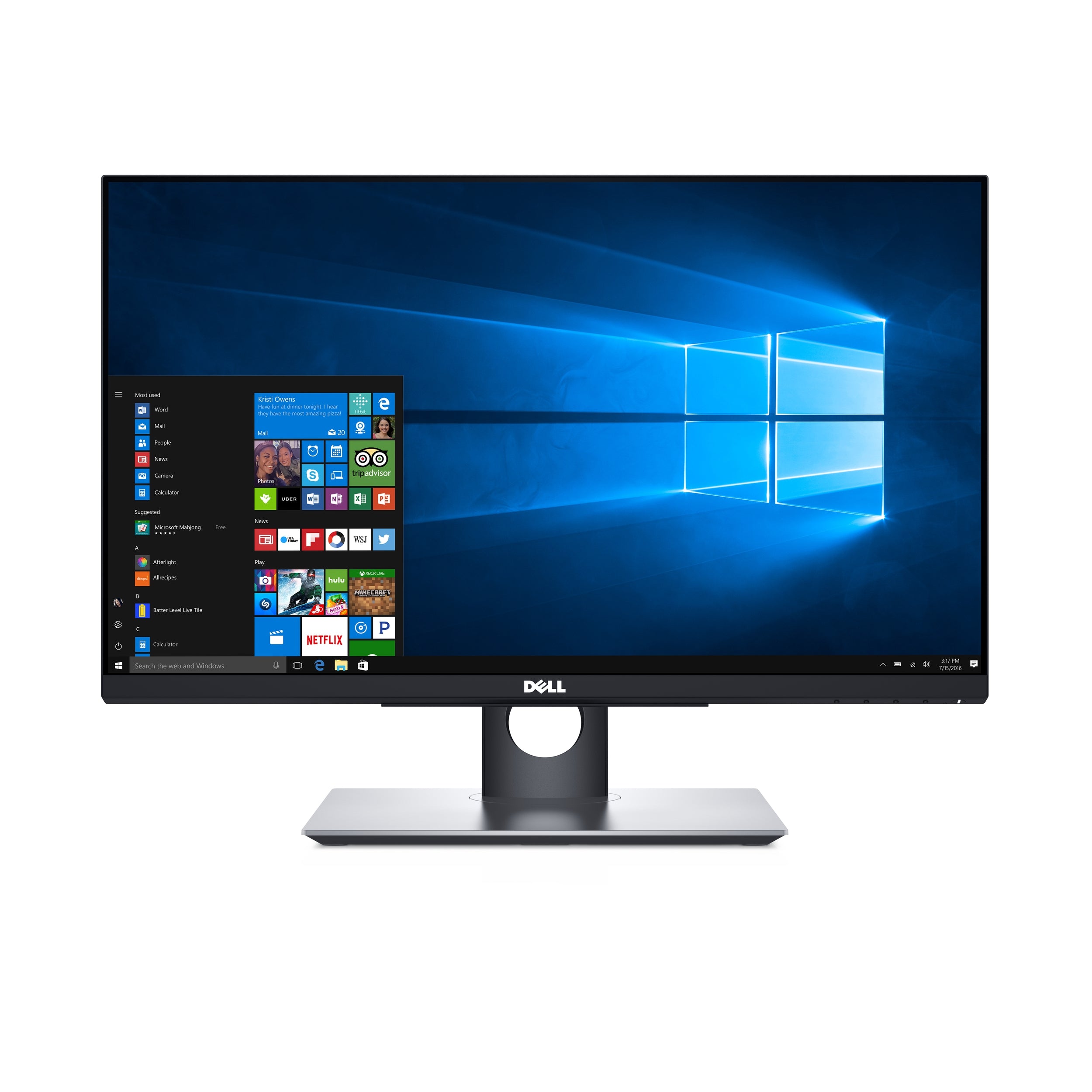 Monitor Led Dell P2418Ht 23.8 Pulgadas Touch / 1920 X 1080 / 60 Hz / Vga / Display Port/ Hdmi