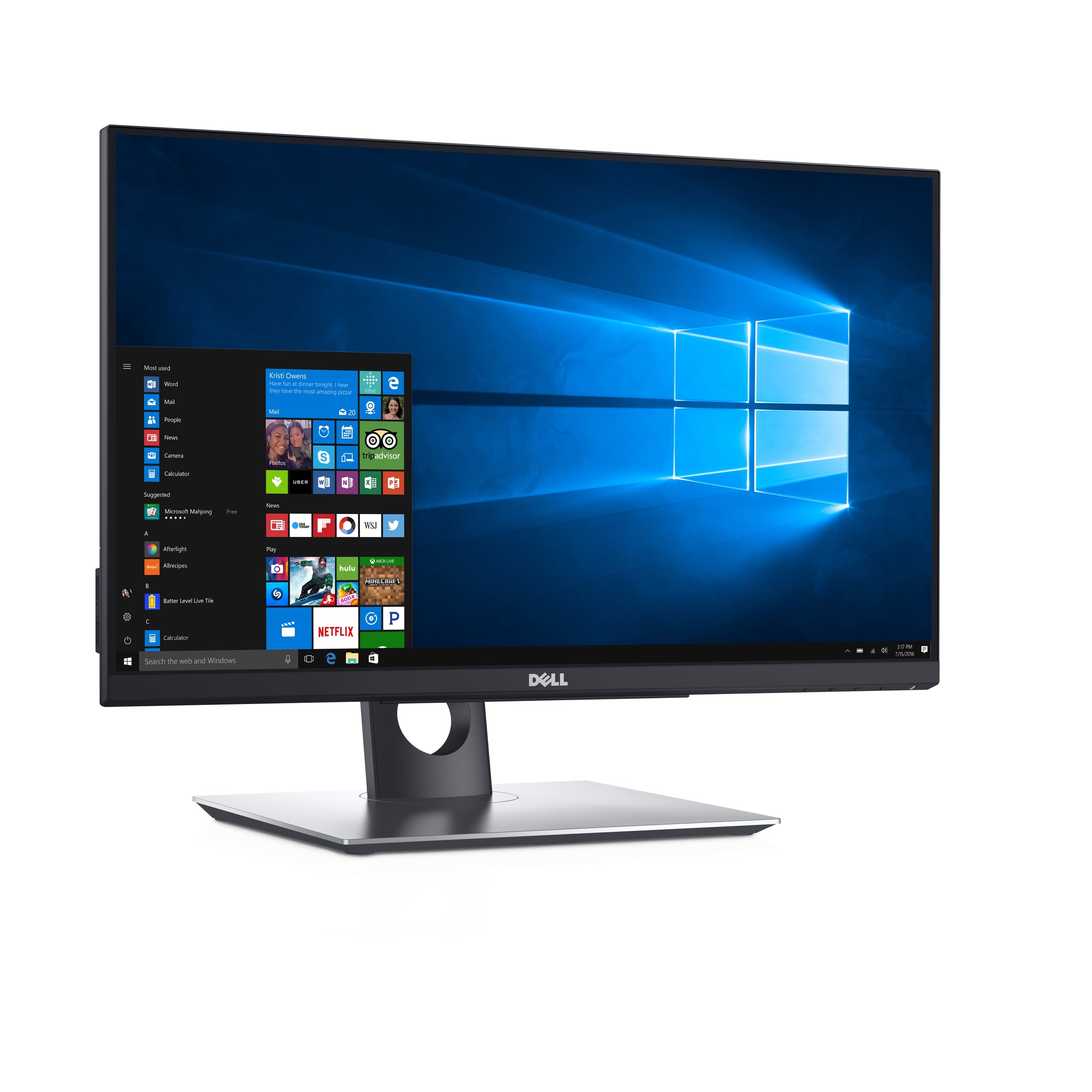 Monitor Led Dell P2418Ht 23.8 Pulgadas Touch / 1920 X 1080 / 60 Hz / Vga / Display Port/ Hdmi