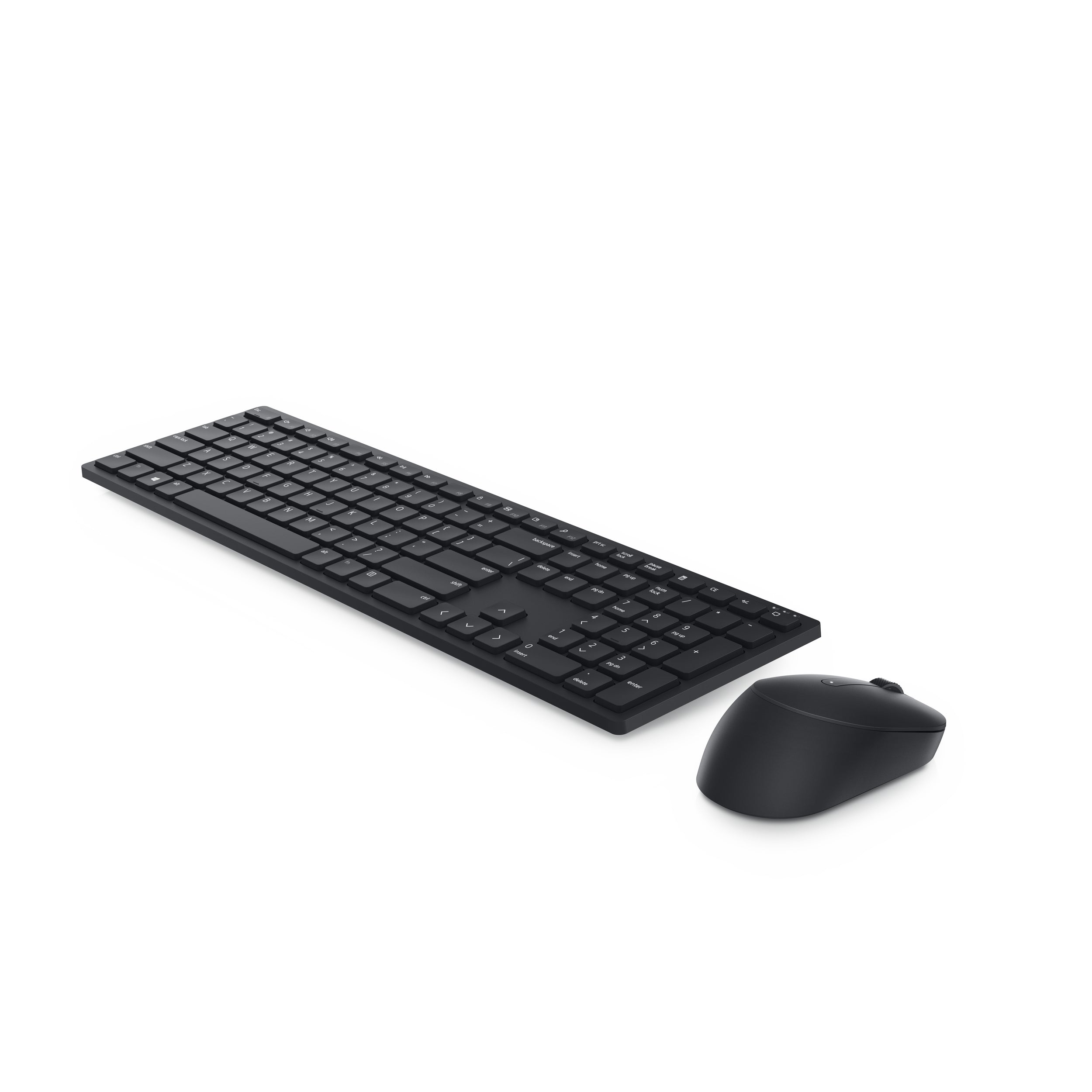 Kit Teclado Y Mouse Dell Km5221 Español Negro